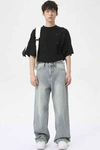 Hazel Blues® |  Wide Leg Jeans with Pockets