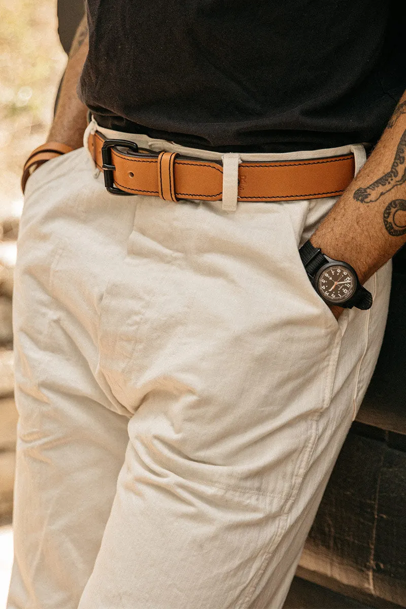 Heritage Belt - Saddle Tan