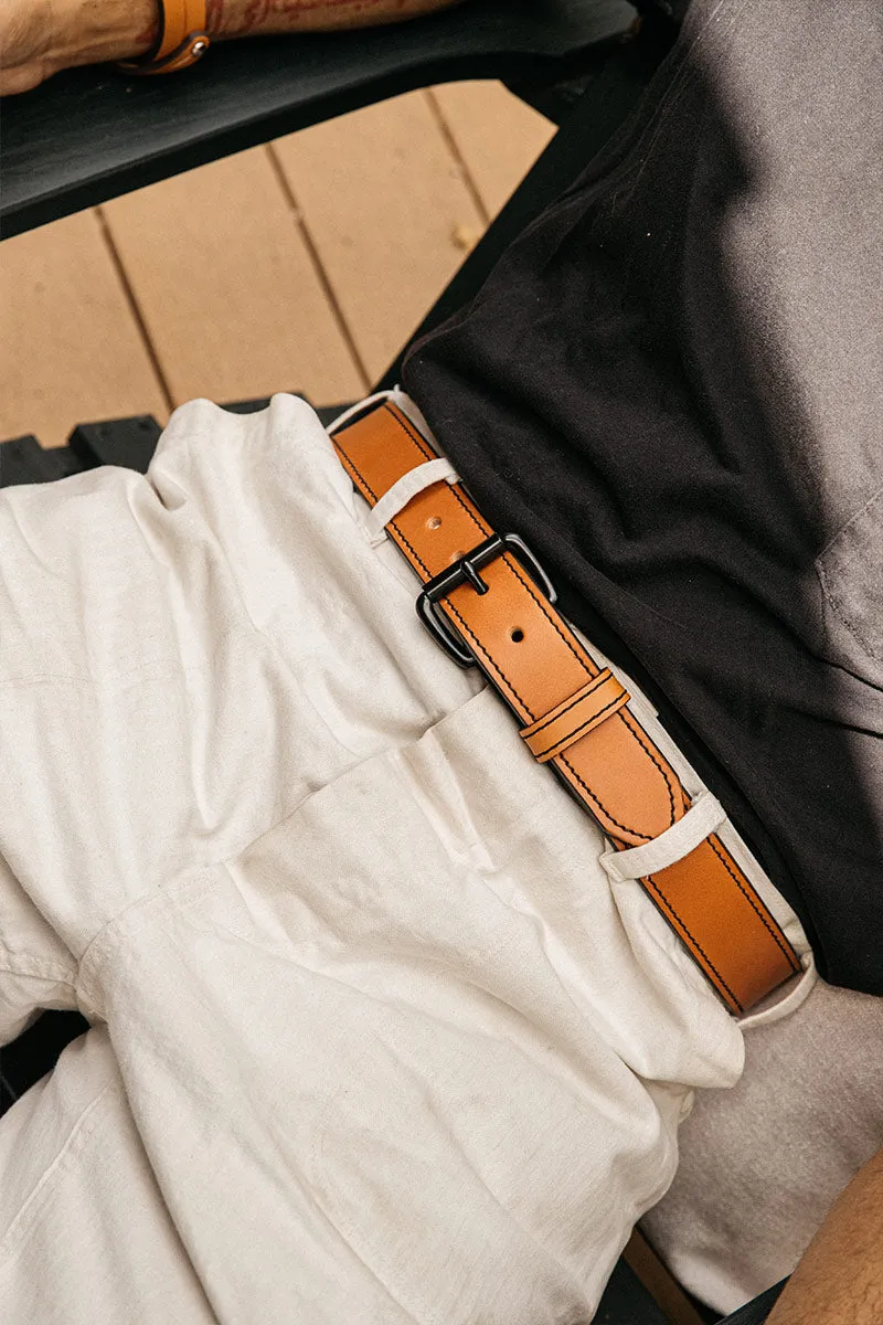 Heritage Belt - Saddle Tan