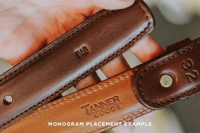 Heritage Belt - Saddle Tan