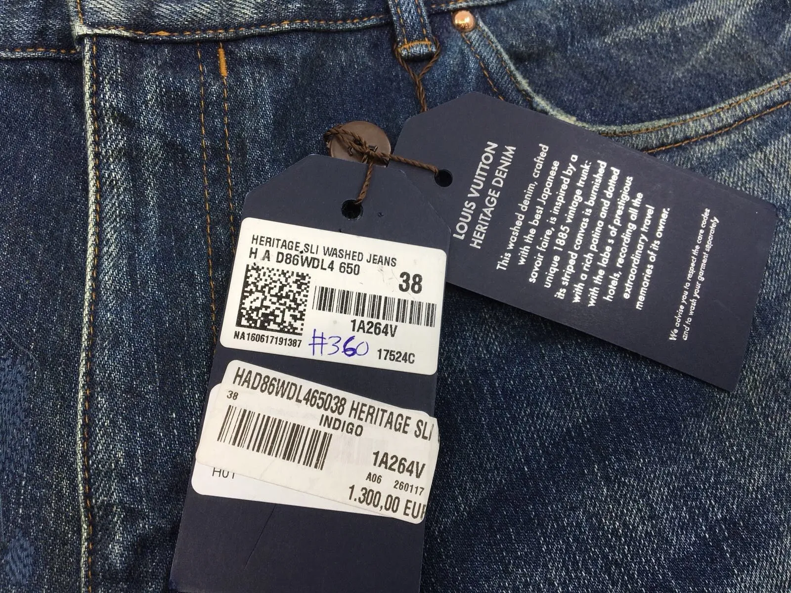 Heritage Washed Jeans