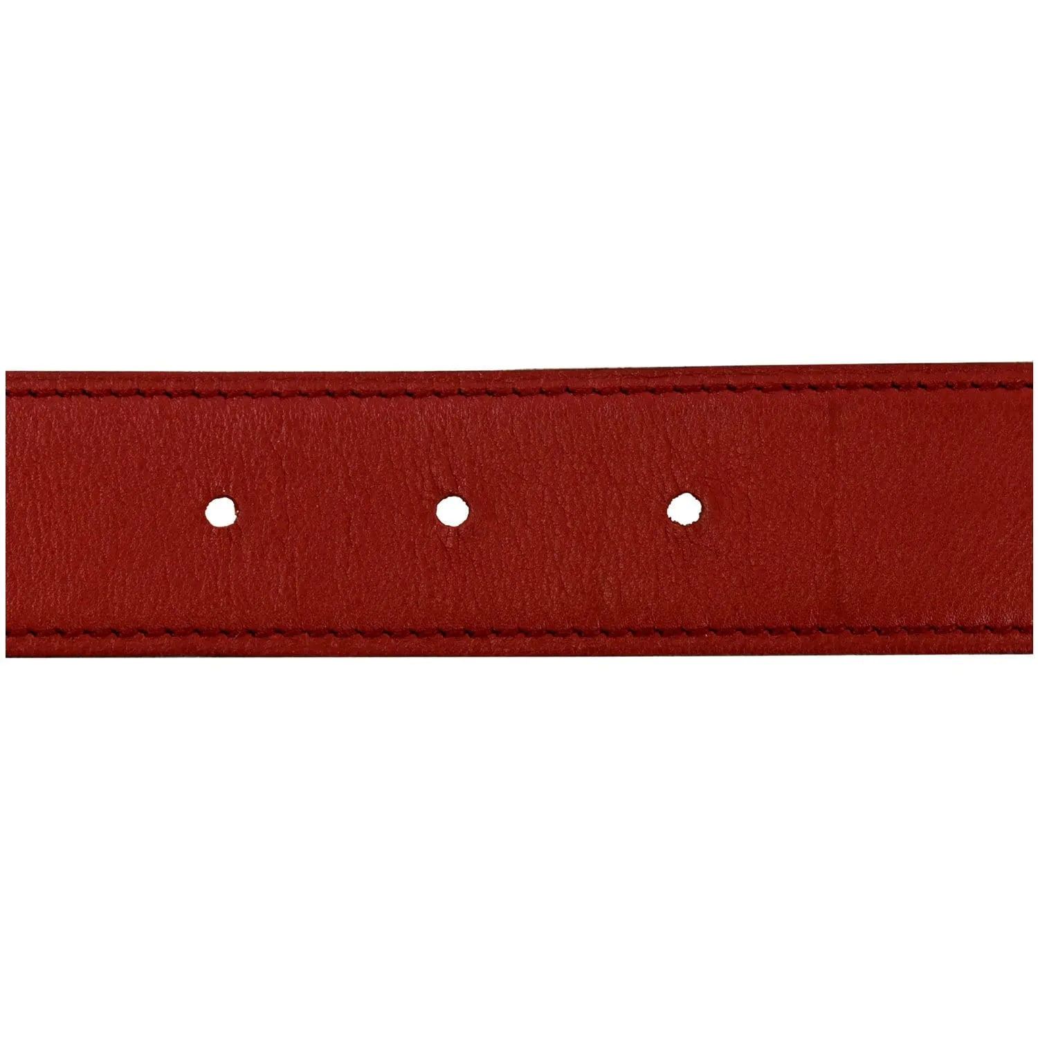 HERMES Constance H Buckle Reversible Belt Red