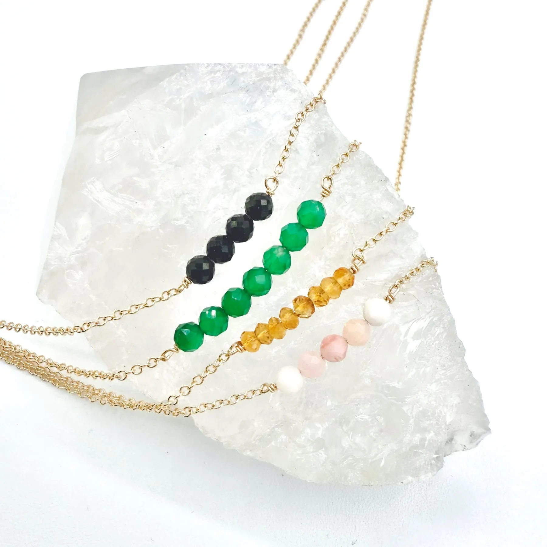 I Am Successful - Citrine Necklace