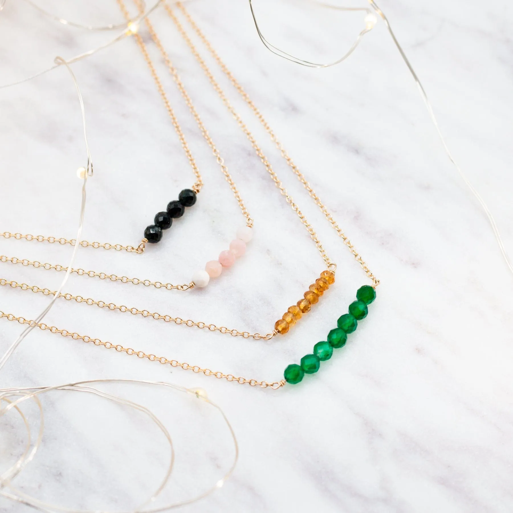 I Am Successful - Citrine Necklace