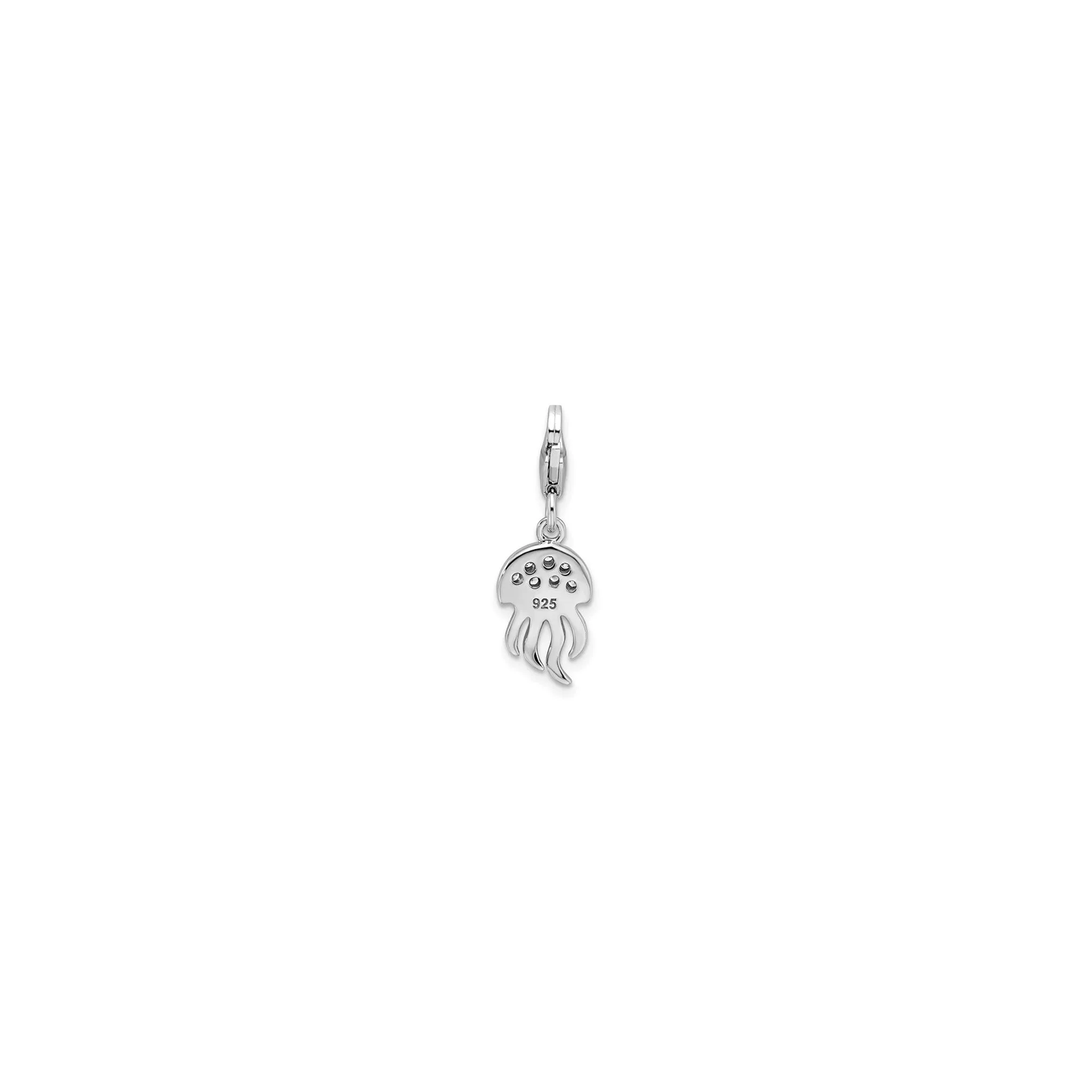 Icy Jellyfish Charm (Silver)