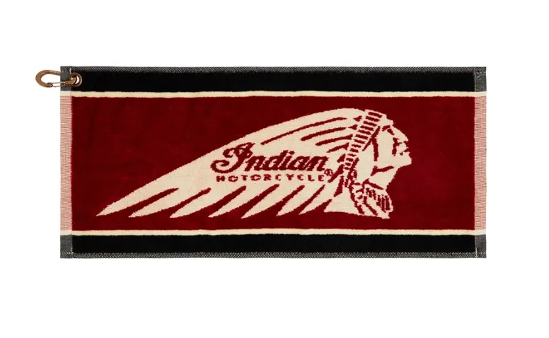 IMC Bar Towel, Red/Black