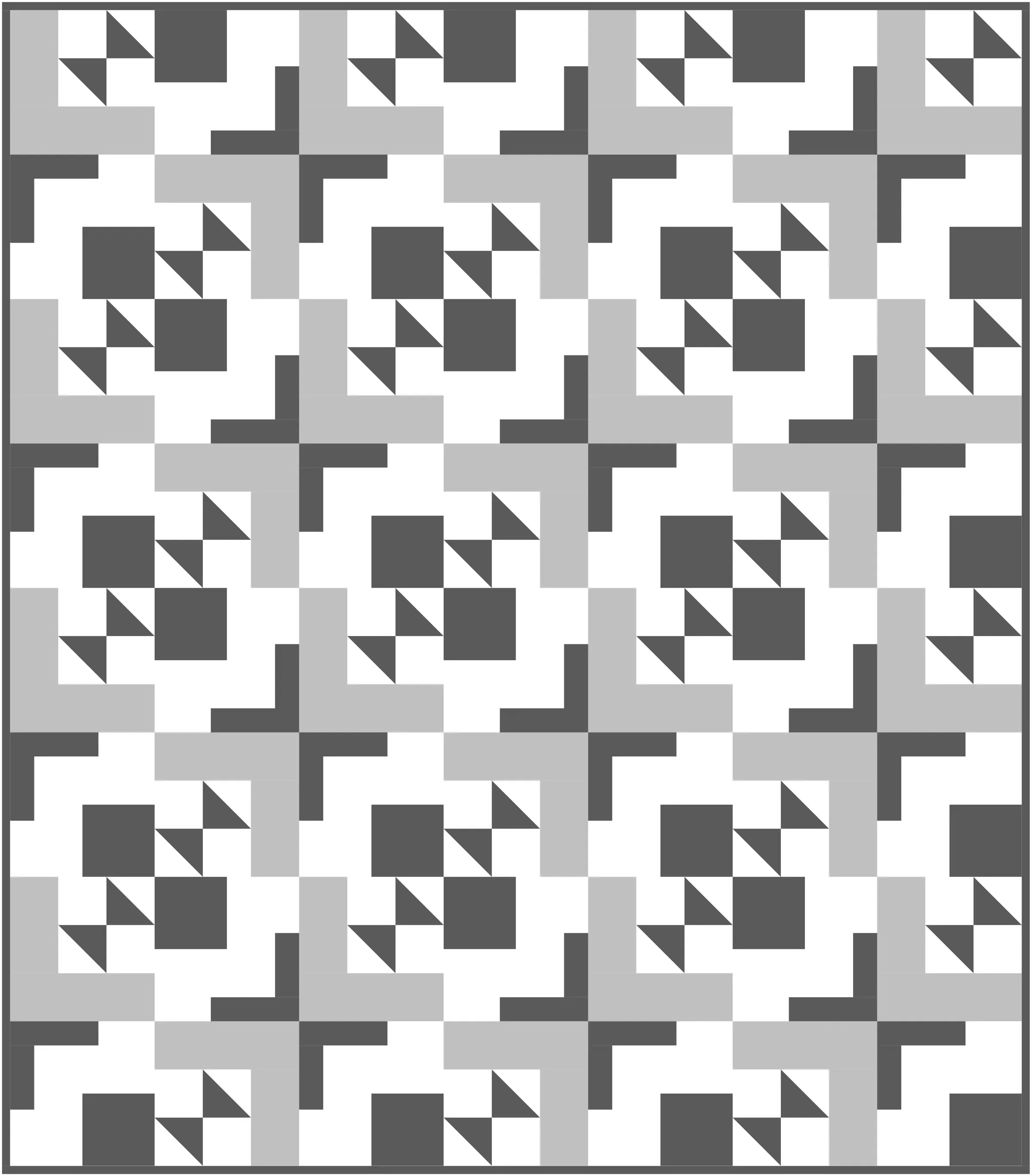 In Flight Quilt Block Pattern