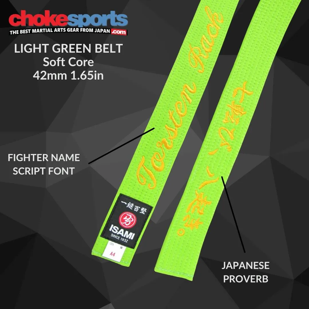 Isami Light Green Belt