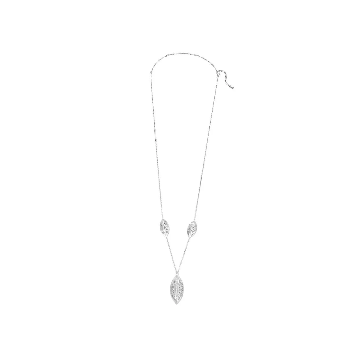 Leaf / Necklace Silver