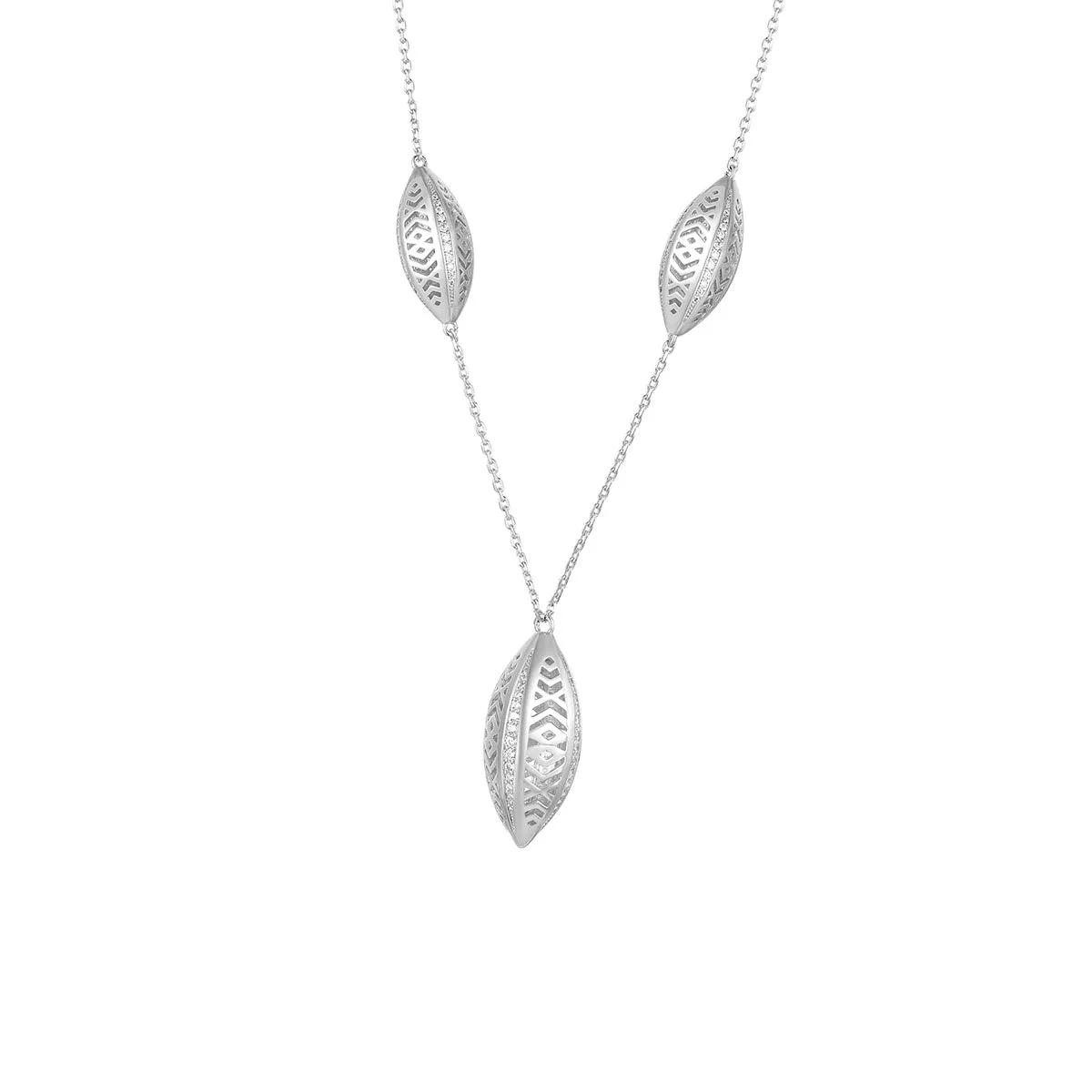 Leaf / Necklace Silver
