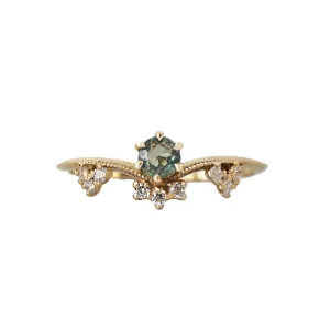 Limited Edition: 14K Celestial Alexandrite Diamond Ring