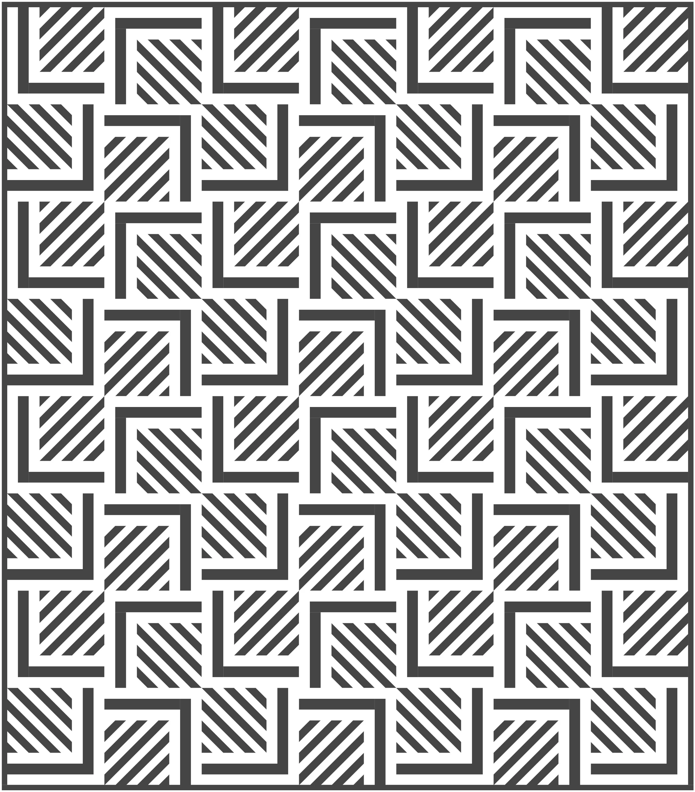 Links Quilt Block Pattern