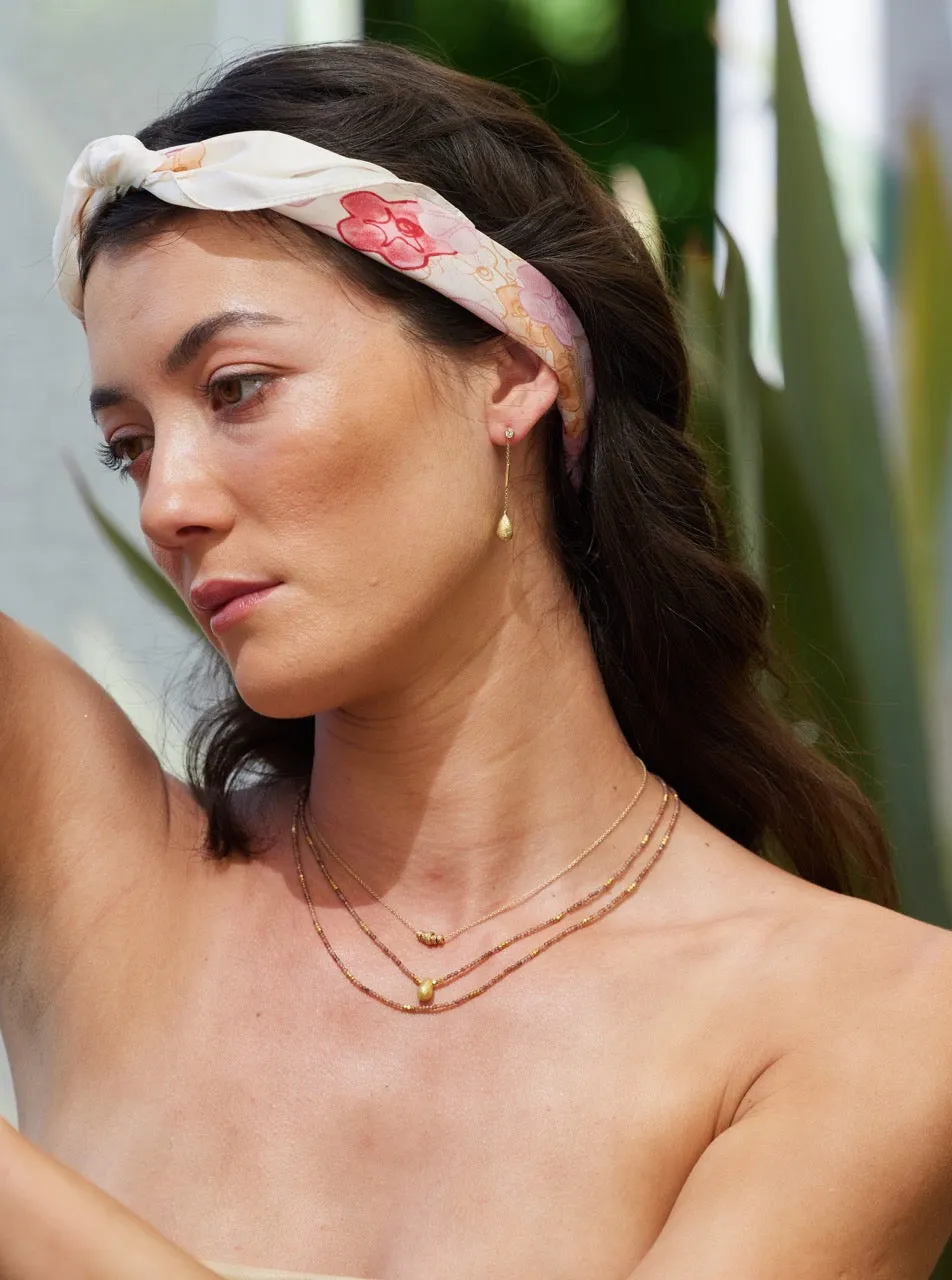 Little Andalusite Necklace in 18k