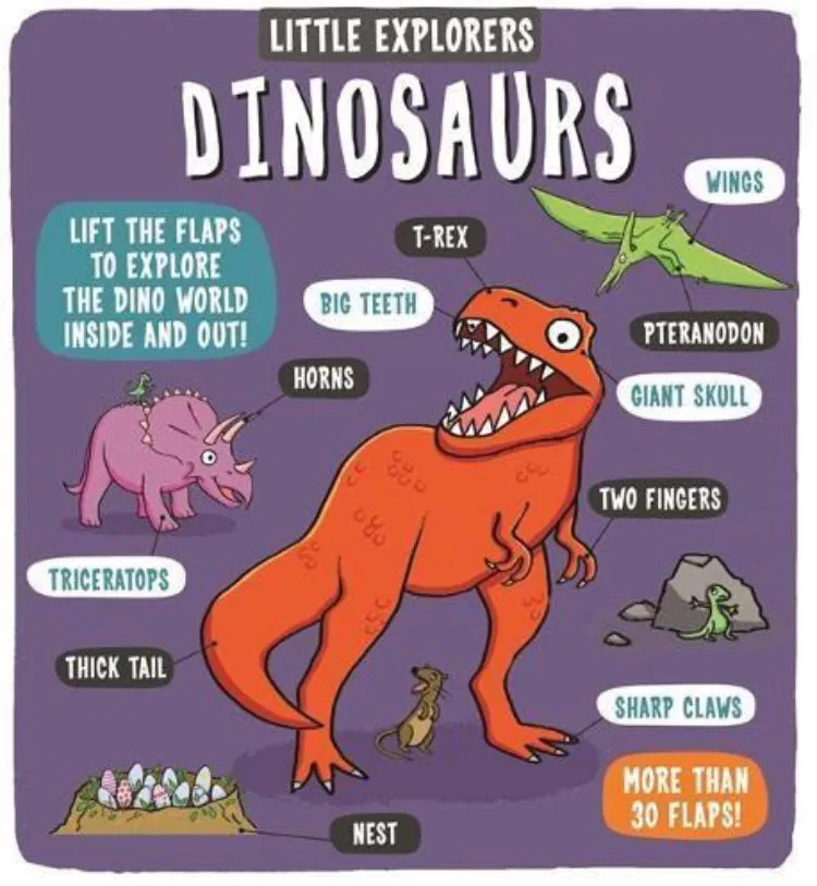 LITTLE EXPLORES: DINOSAURS