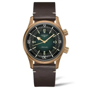 LONGINES WATCH THE LONGLES LEGEND DIV Watch 42mm Automatic Green Bronze Titanium L3.774.1.50.2
