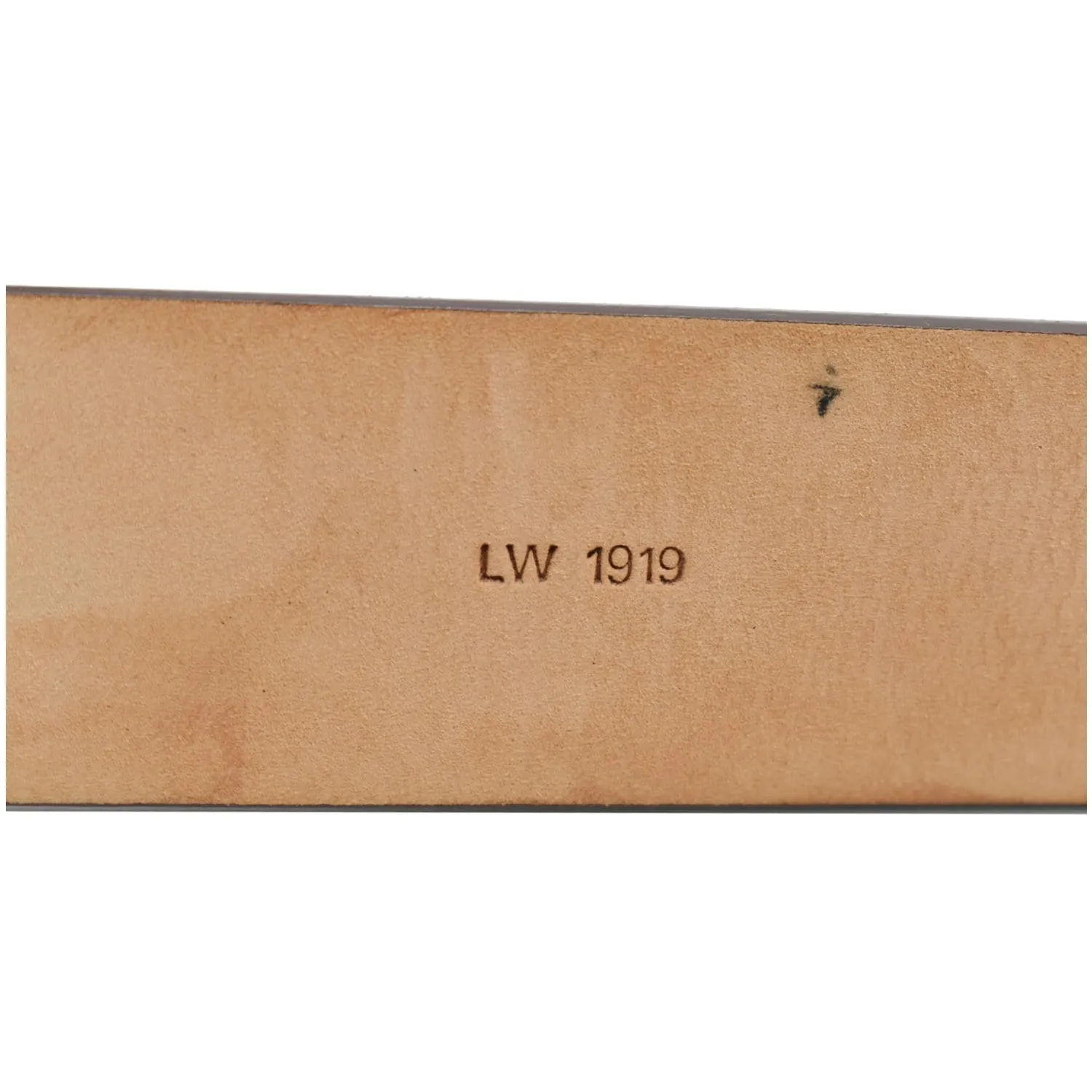 LOUIS VUITTON Ceinture Carre Damier Ebene Belt Brown