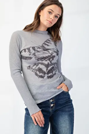 LS Butterfly Mesh Top