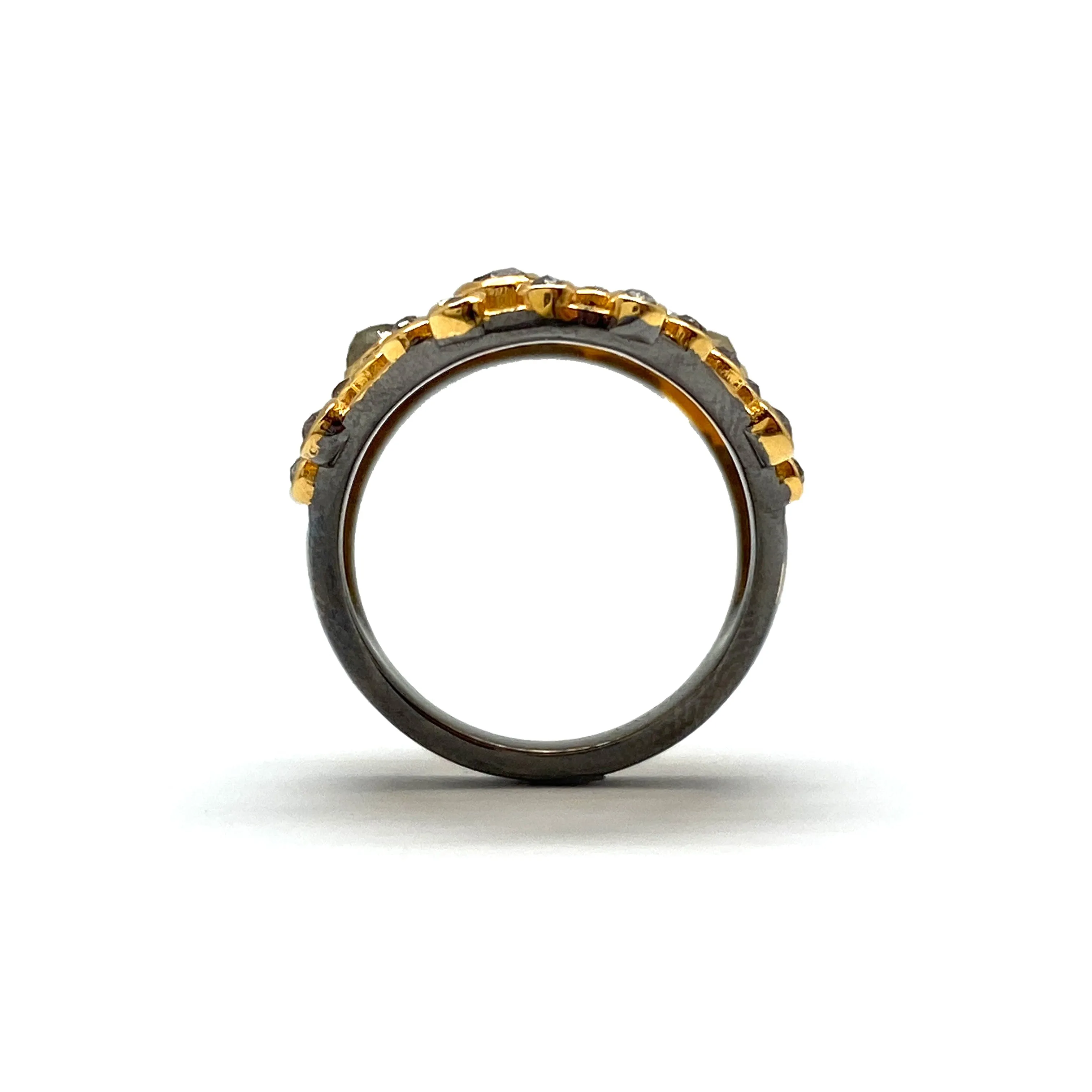Mesh Diamond Ring