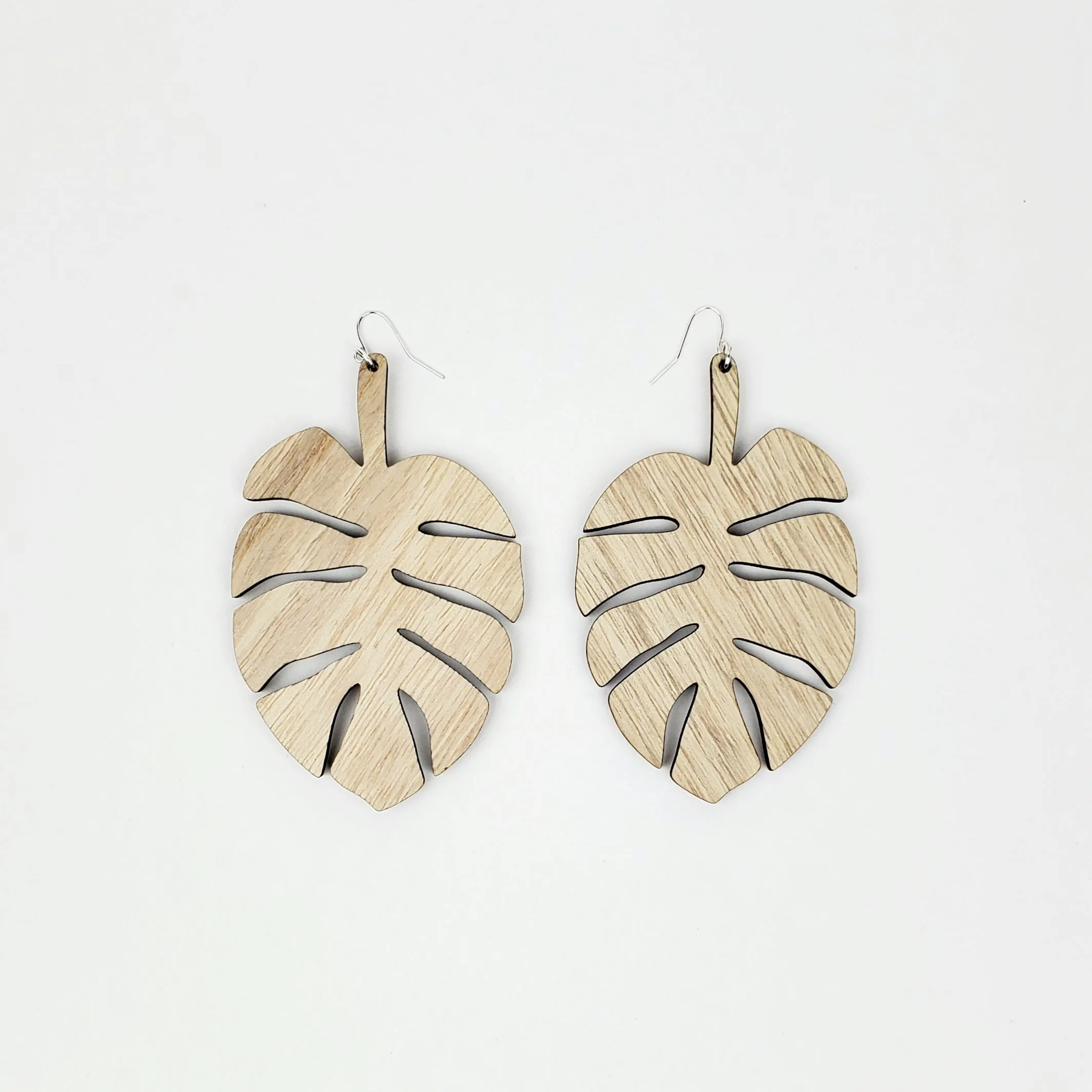 Monstera Leaf Earring