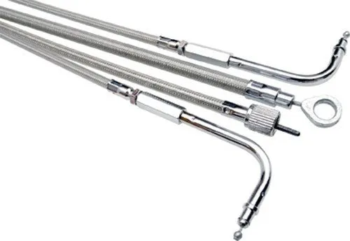 Motion Pro 67-0393 Armor Coat Stainless Steel Longitudinally Wound Clutch Cable