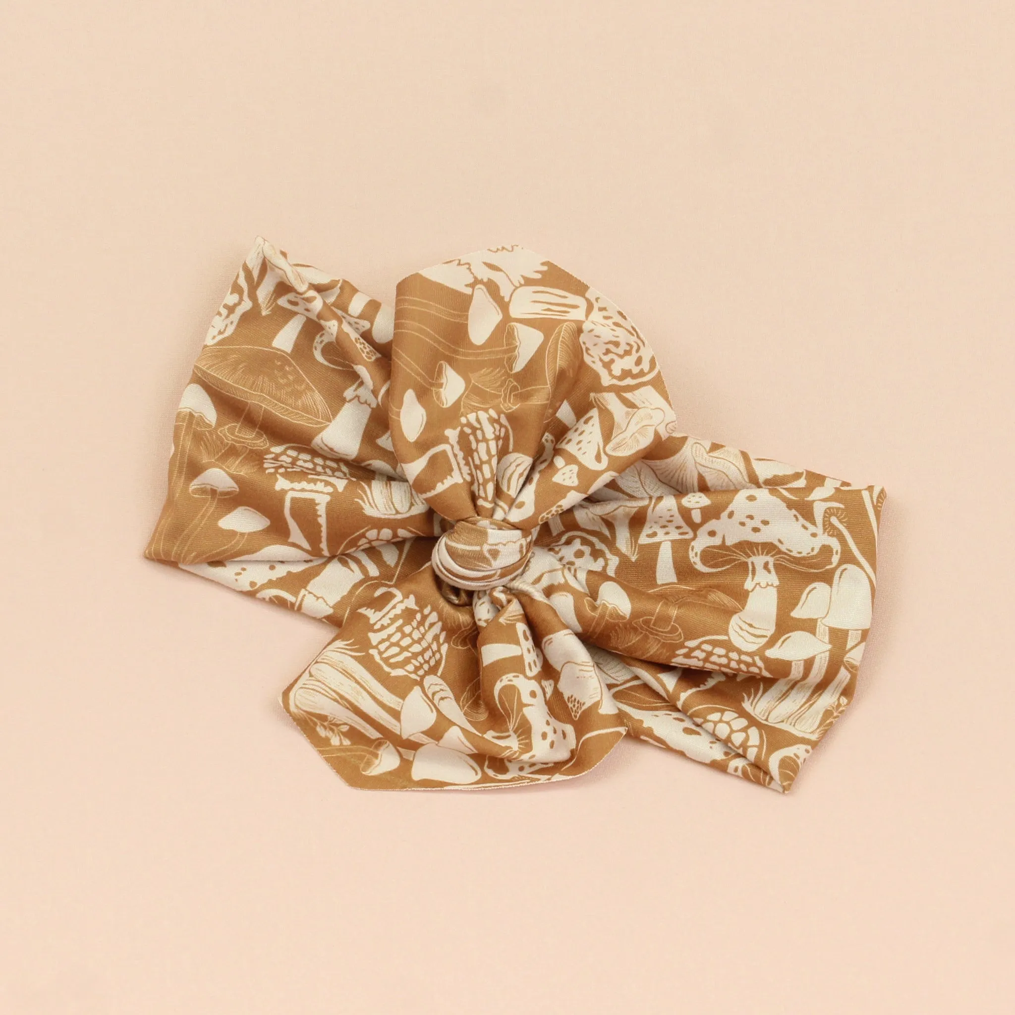Mushroom Foraging Top Knot Headband