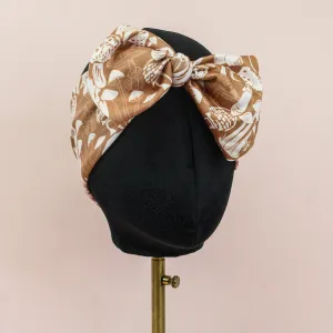 Mushroom Foraging Top Knot Headband