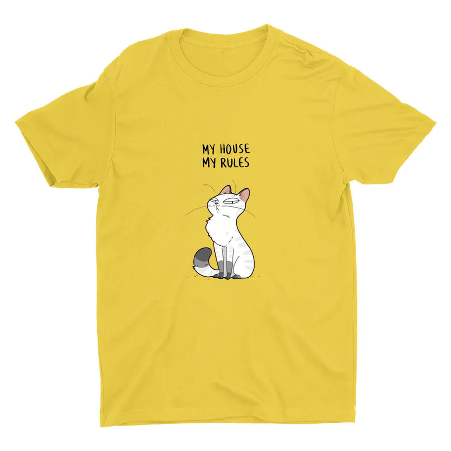 MY HOUSE MY RULES Cotton Tee
