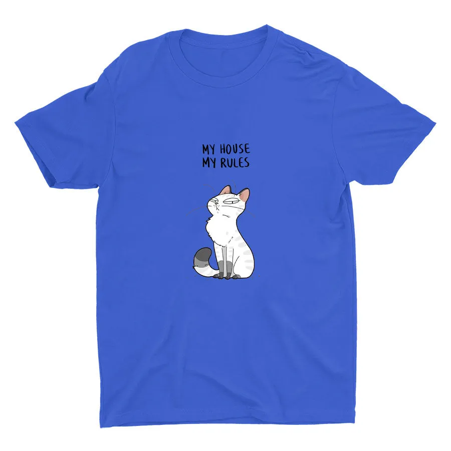 MY HOUSE MY RULES Cotton Tee