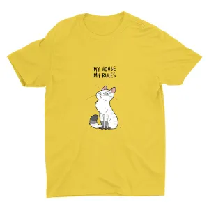 MY HOUSE MY RULES Cotton Tee