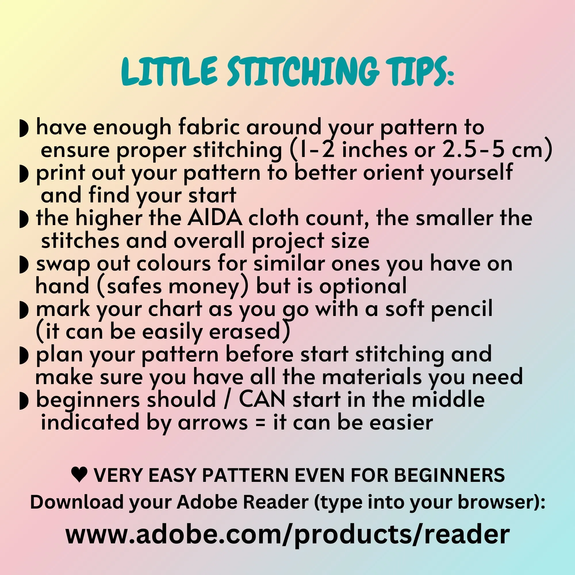 Nature Cross Stitch Pattern #806