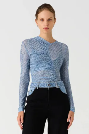 NELLIE MESH TOP