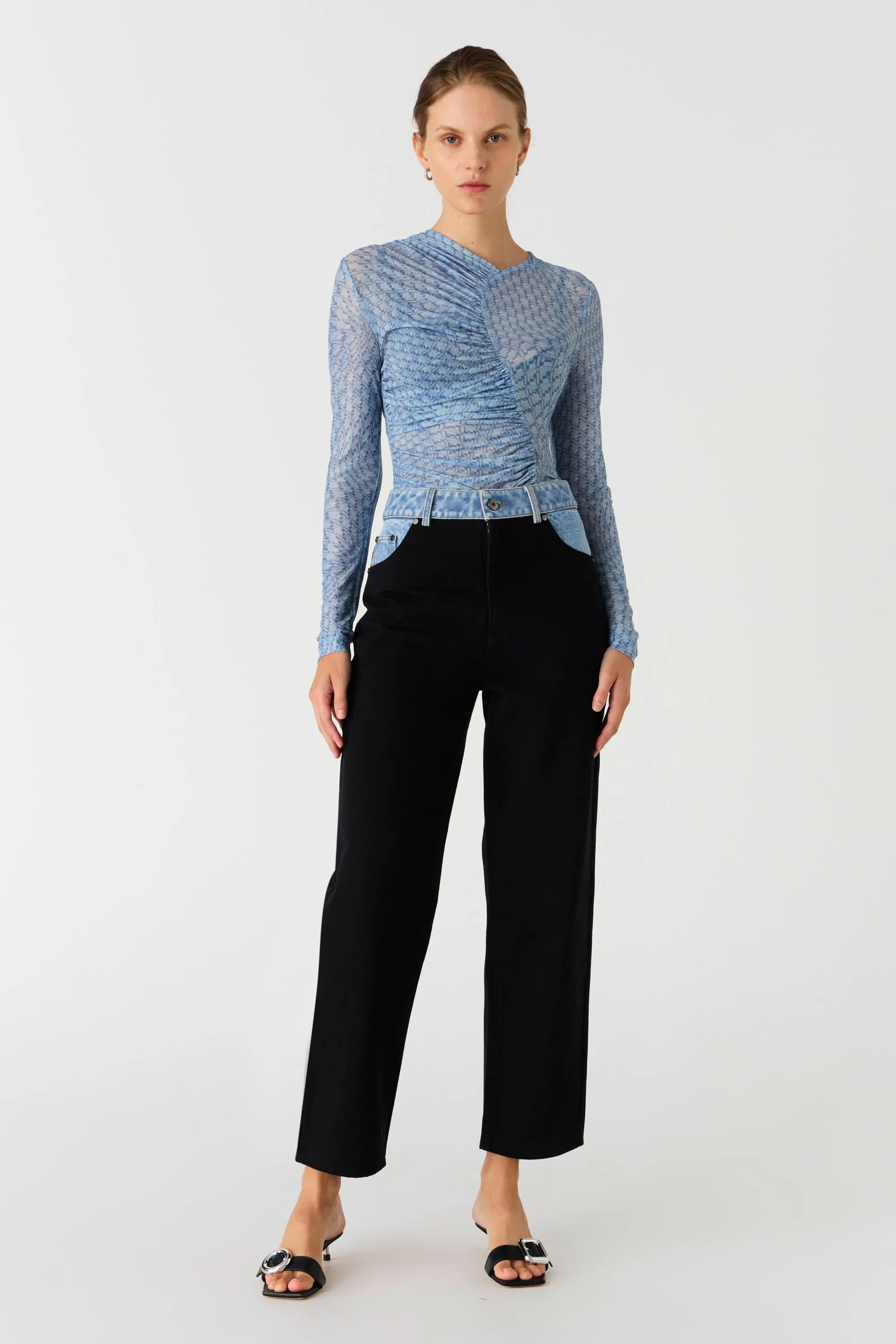 NELLIE MESH TOP