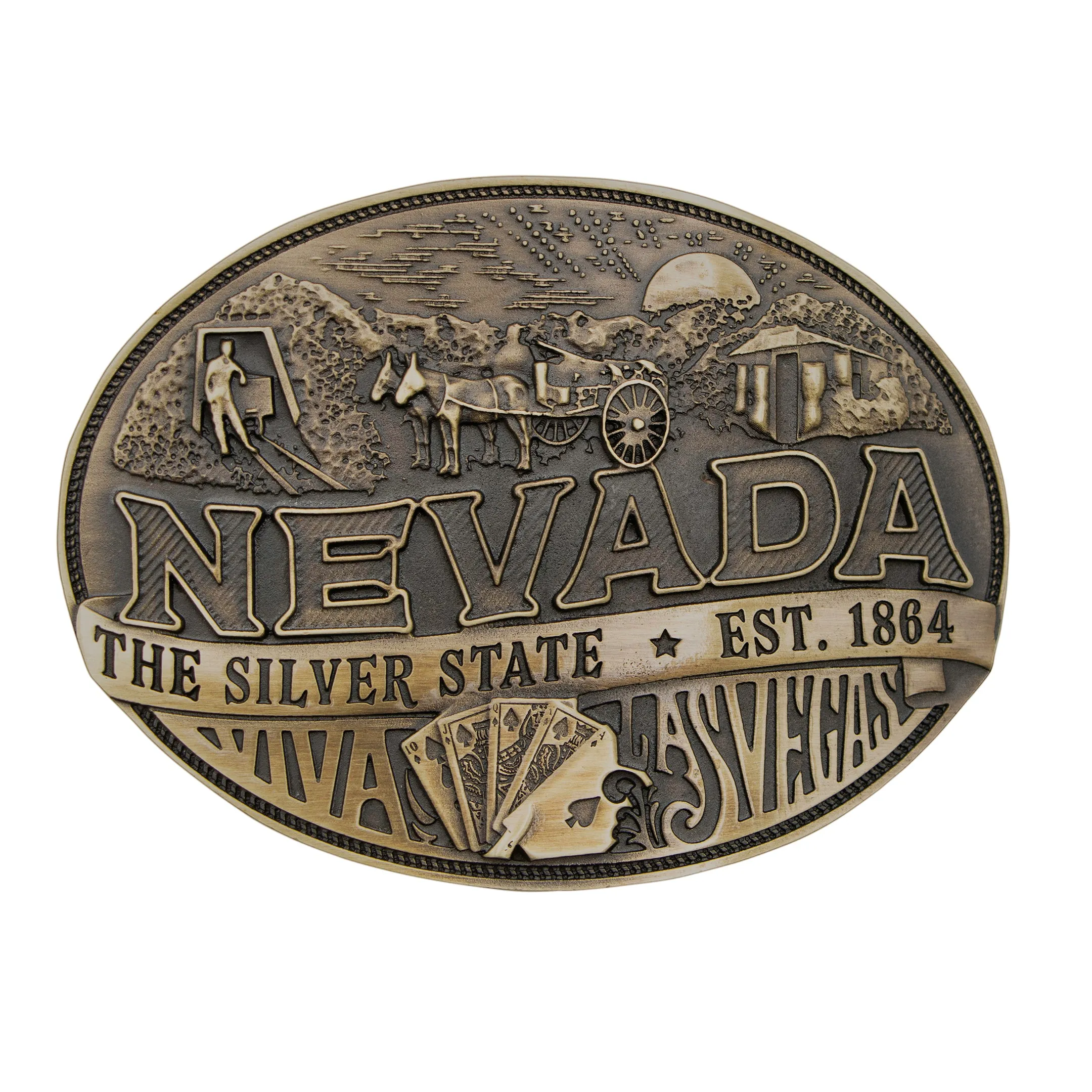 Nevada Heritage Buckle