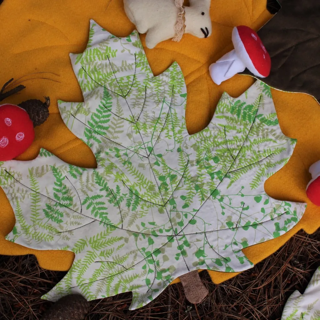 North American Leaf Sewing Patterns BUNDLE ~  5 leaf shapes in ALL sizes