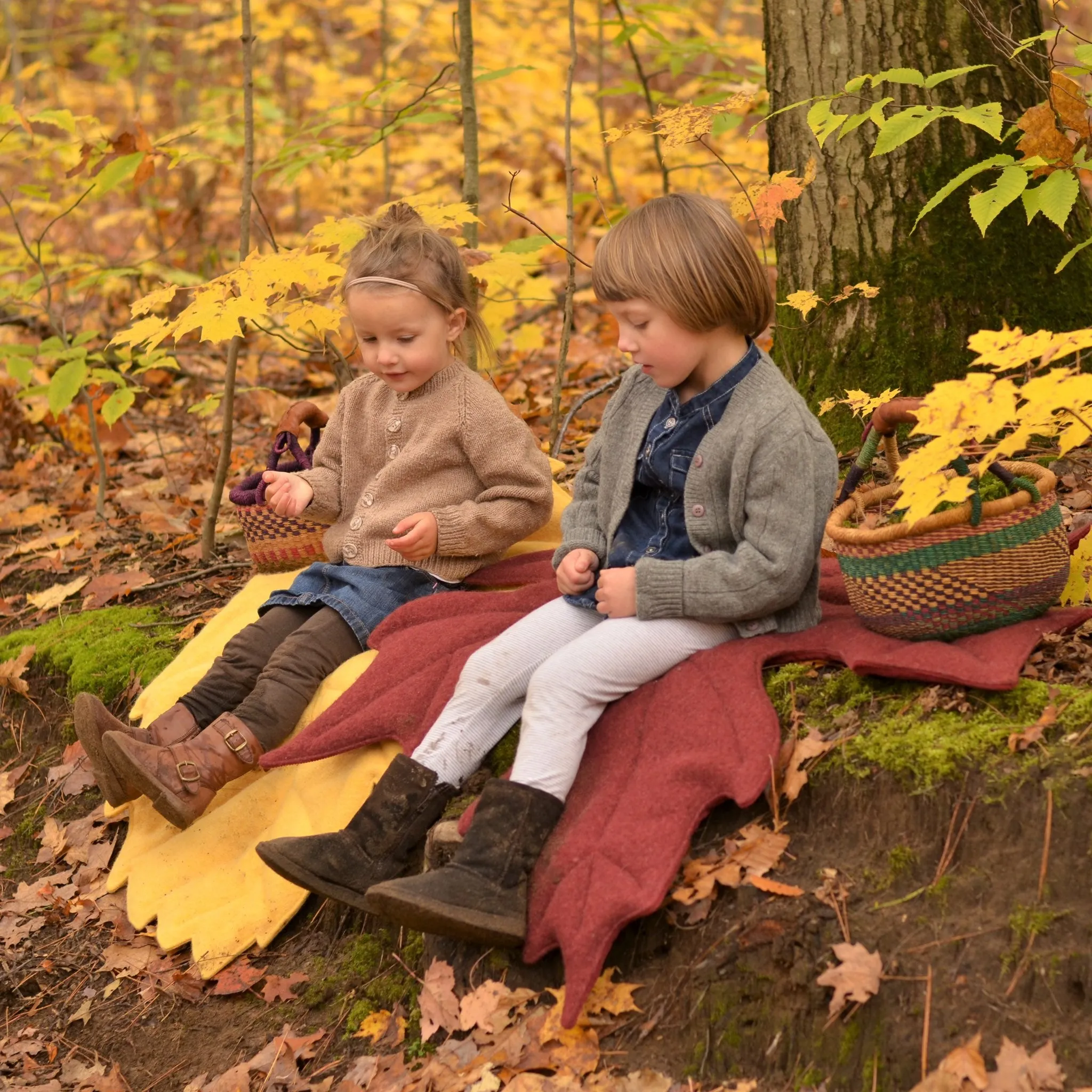 North American Leaf Sewing Patterns BUNDLE ~  5 leaf shapes in ALL sizes