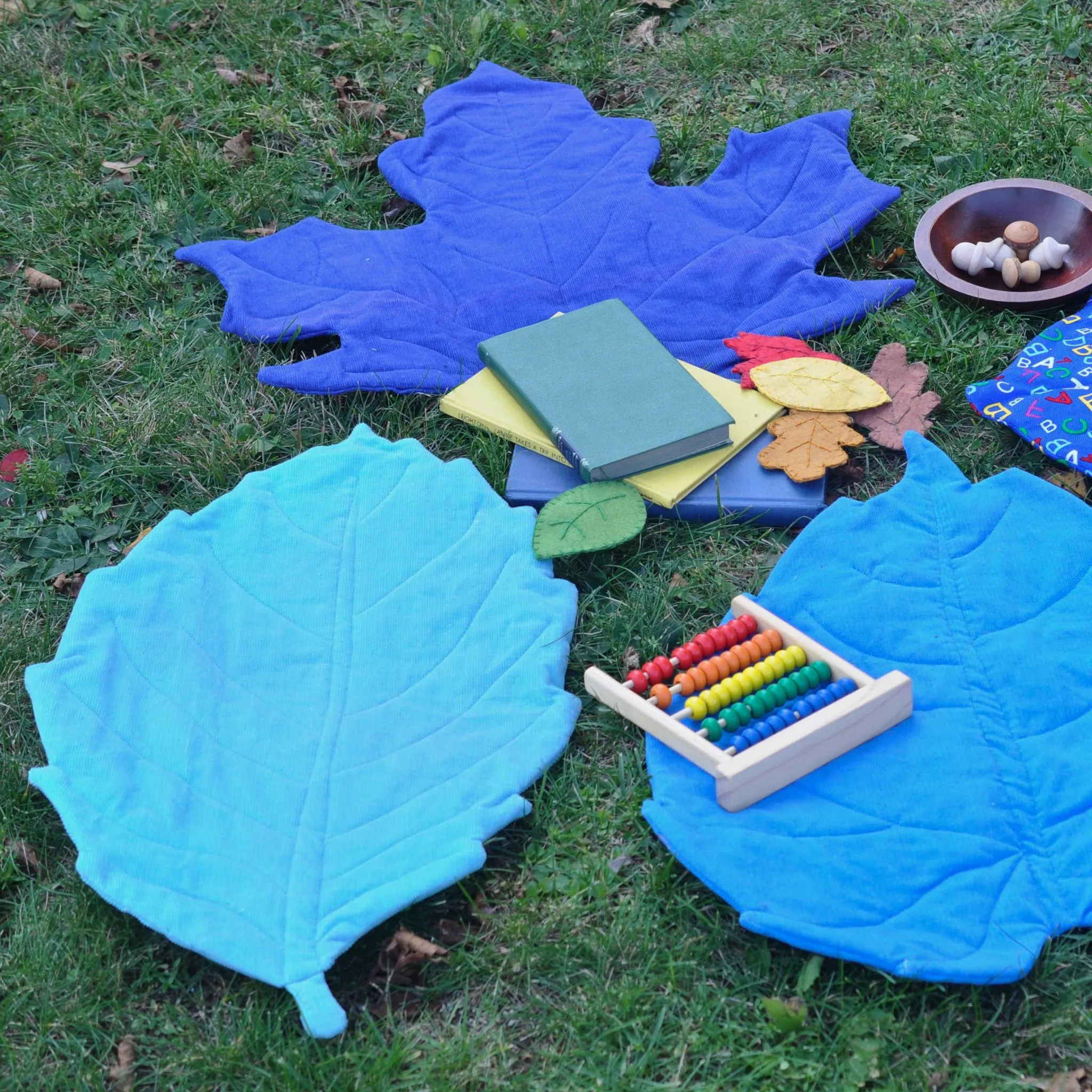 North American Leaf Sewing Patterns BUNDLE ~  5 leaf shapes in ALL sizes