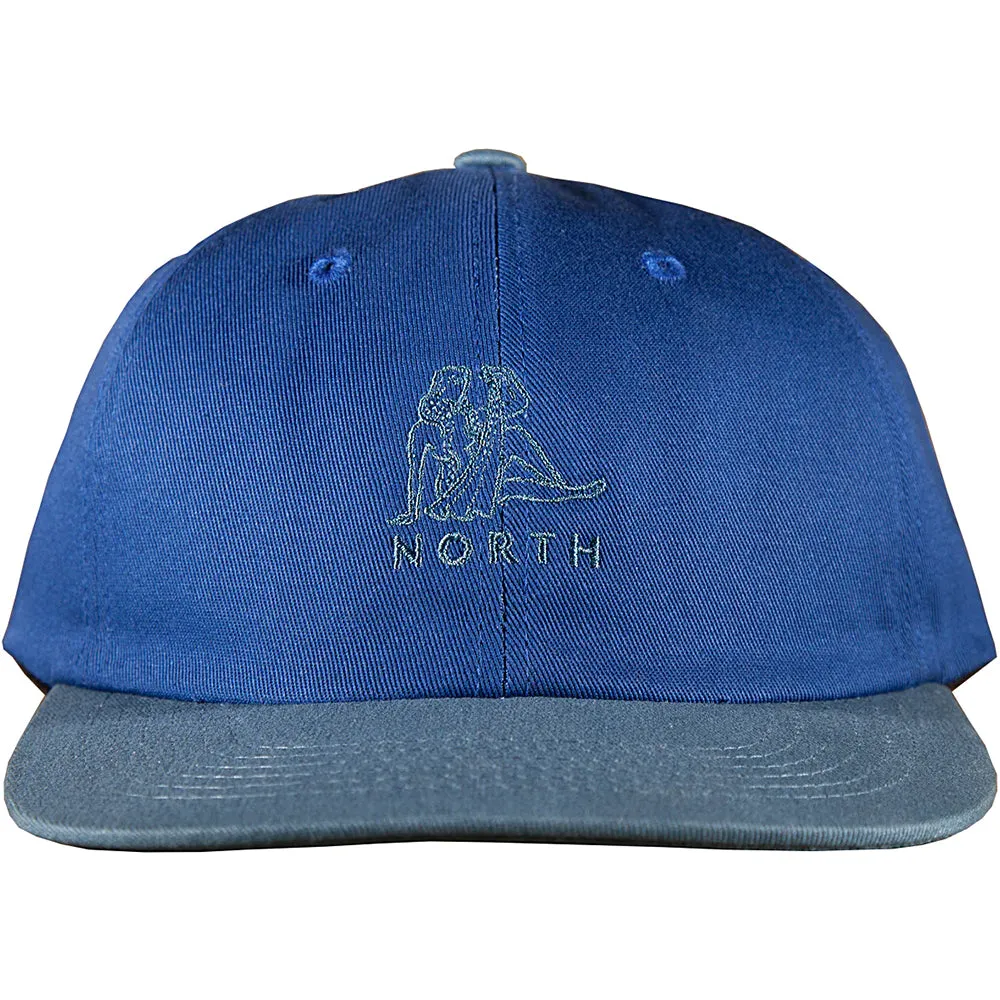North Zodiac Logo Two Tone Cap Blue/Light Navy