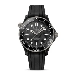 Omega Seamaster Diver 300M Watch, 43.5mm Black Dial, 210.92.44.20.01.001
