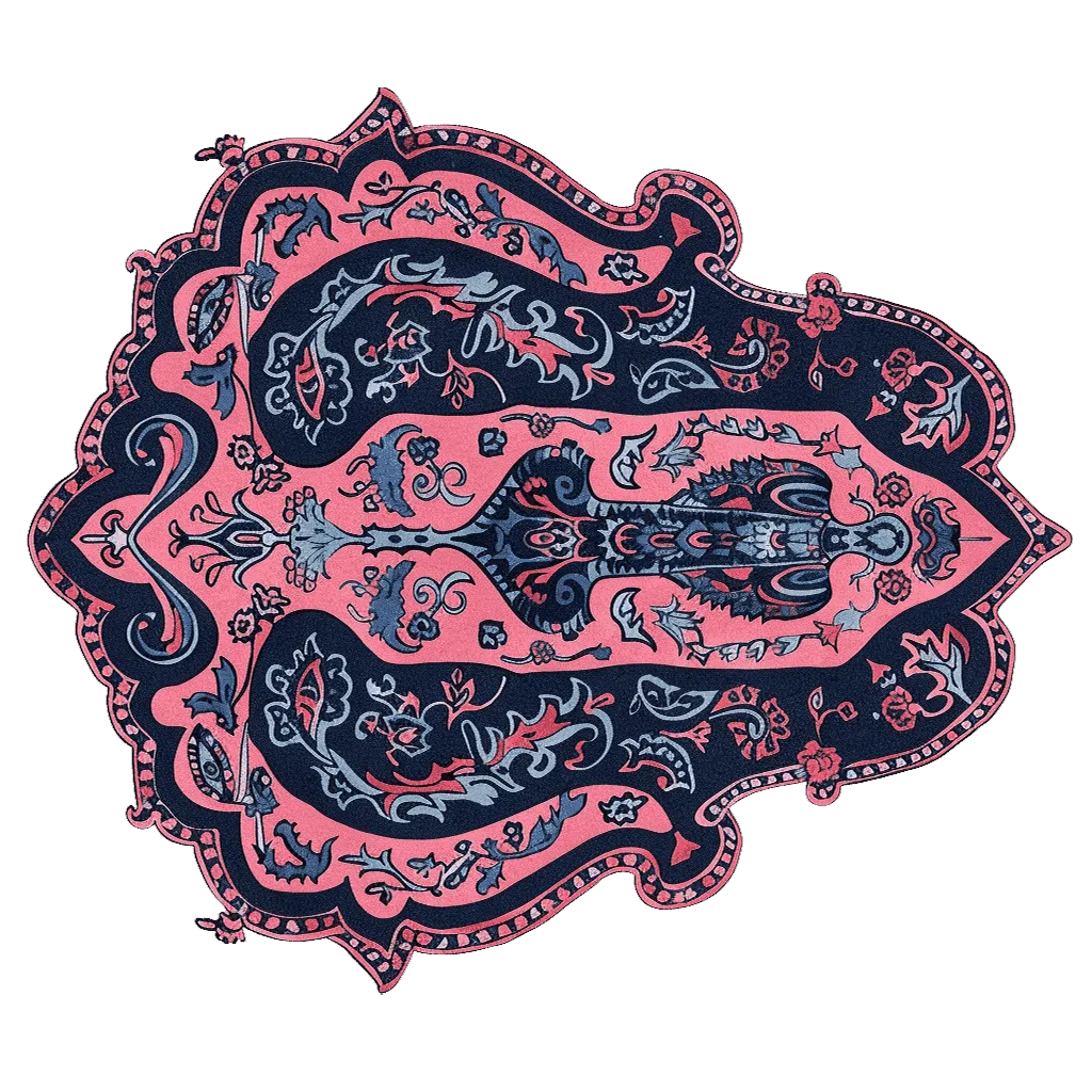 Ornate Whispers Hand-Tufted Rug