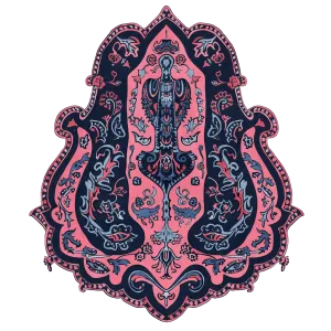 Ornate Whispers Hand-Tufted Rug