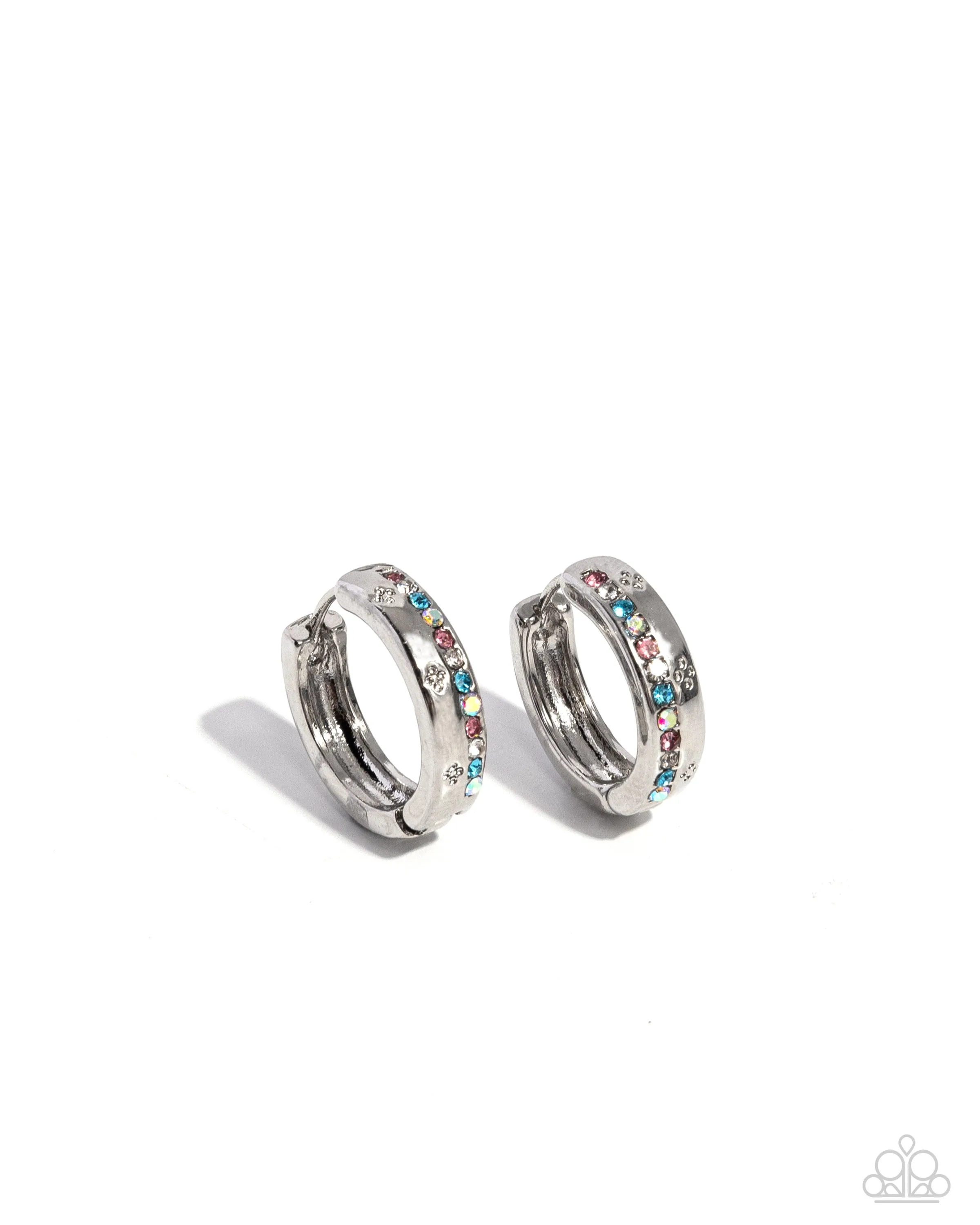 Paparazzi Perceptive Polish Earrings Multi