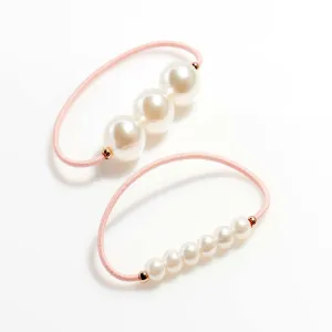 Paris Collection Pearl Hair Tie Set