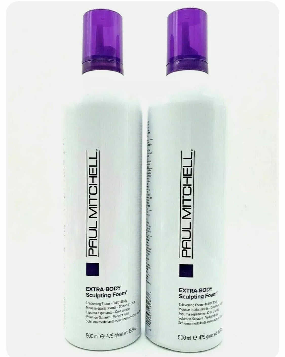 Paul Mitchell Extra Body Sculpting Foam 16.9 oz (pack of 2)