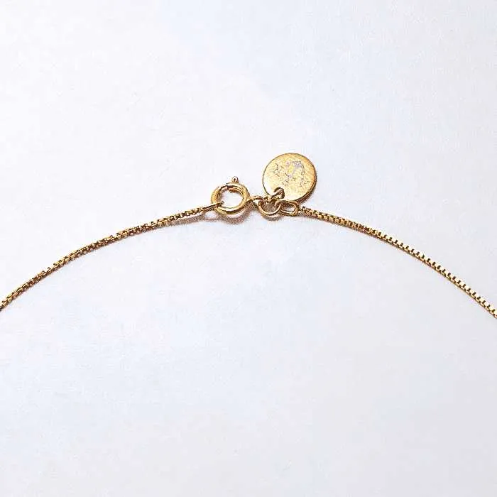 Pave Watermelon Gold Necklace