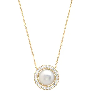 Pearl Halo Necklace