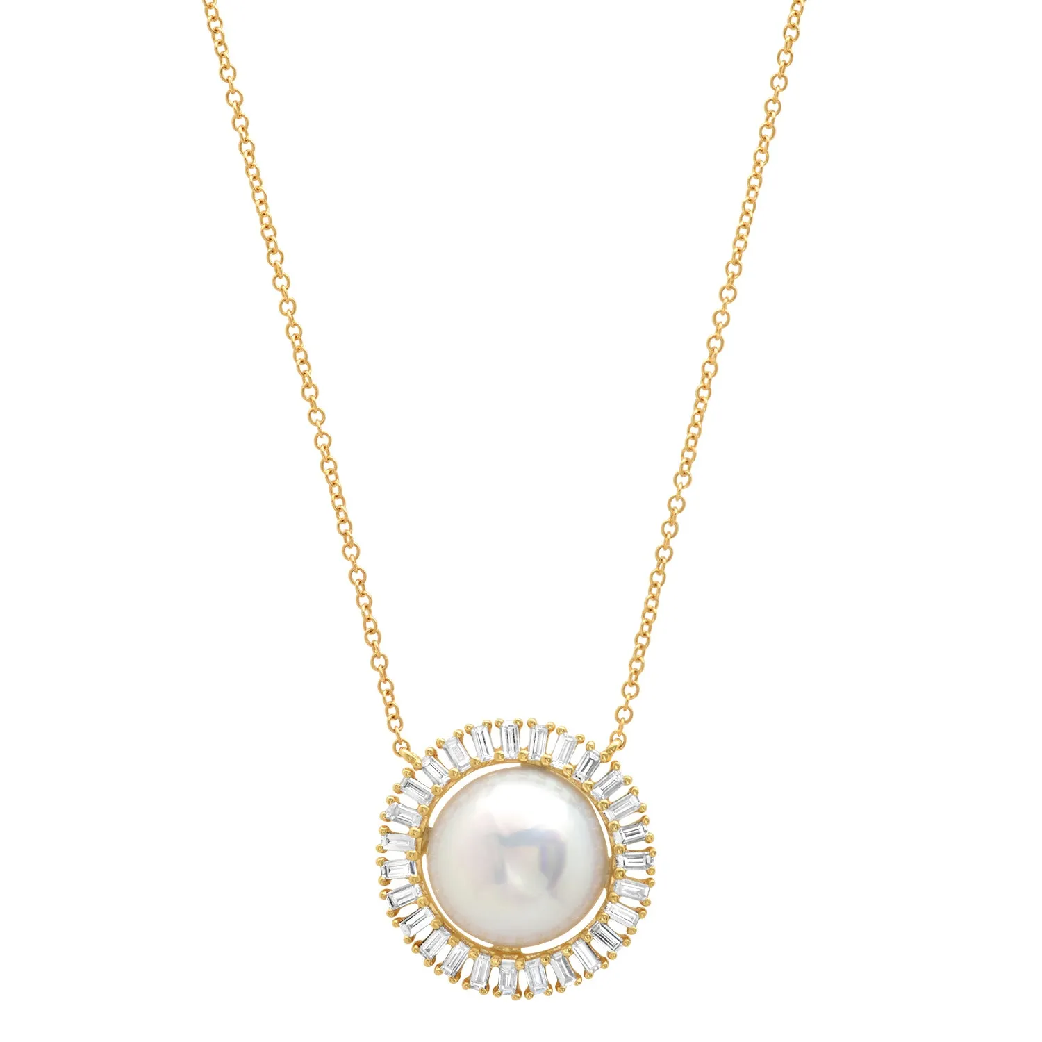 Pearl Halo Necklace