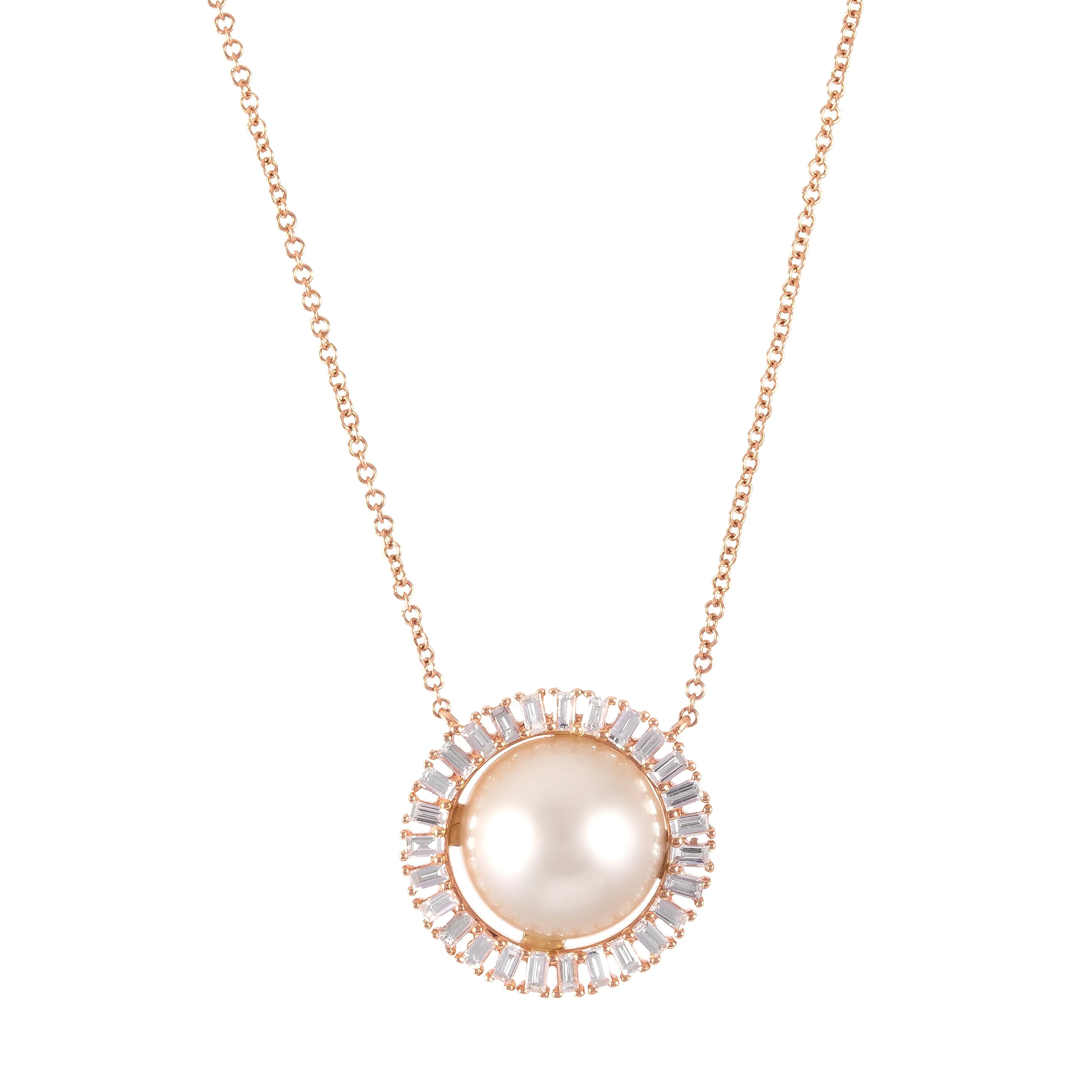 Pearl Halo Necklace