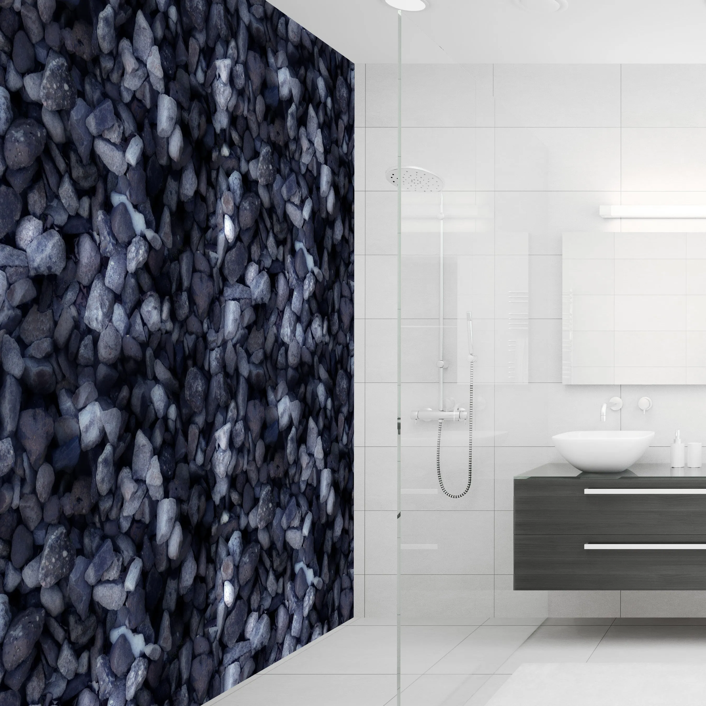 Pebbles Acrylic Wall Panels Home Decor Wall Panels 2440mmm x 1220mm