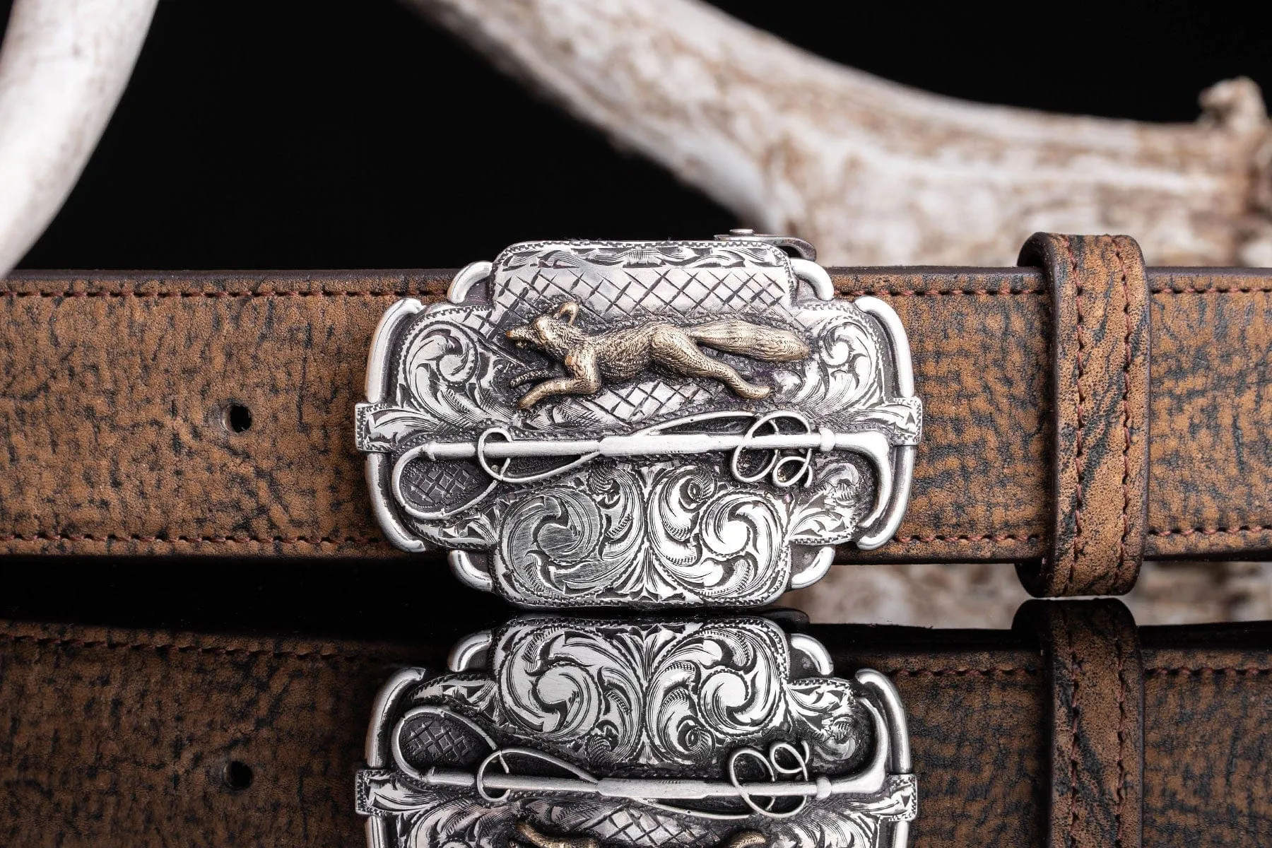 Pendleton Fox Whip Trophy Buckle