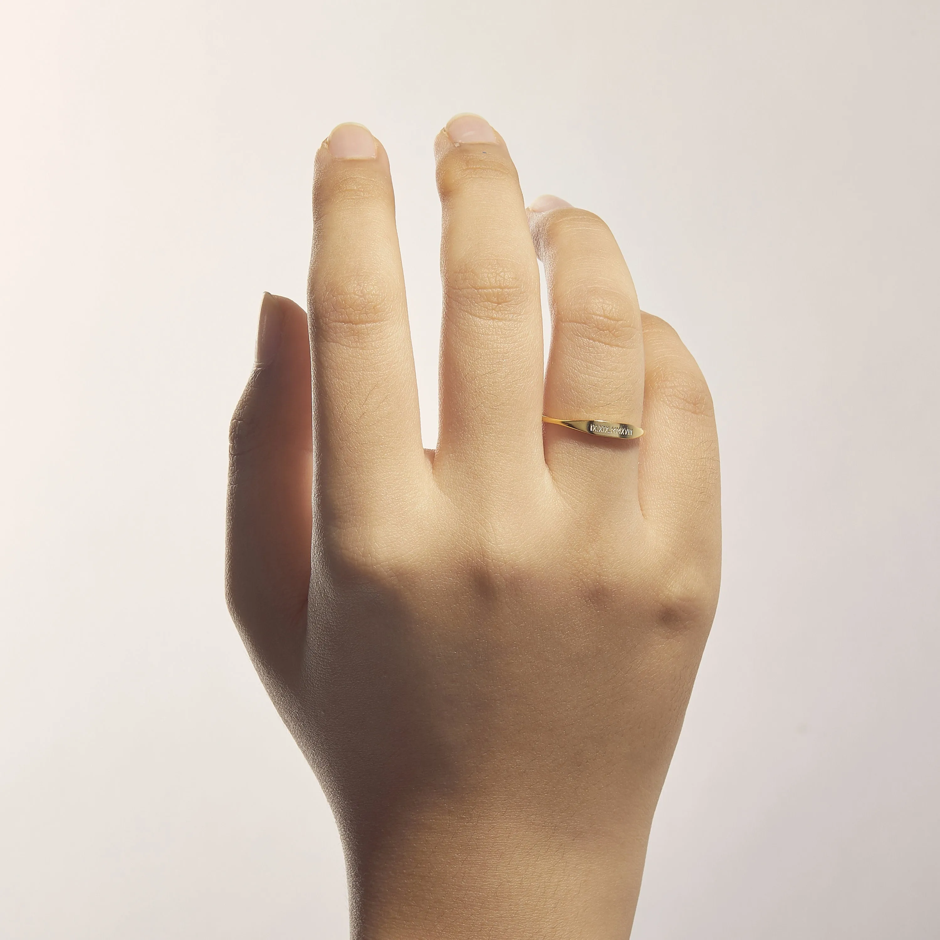 Personalized Dainty Ring | Custom Name Ring | Promise Silver Ring | Thin Stackable Ring | Stacking Ring | Family Ring | Minimalist Ring